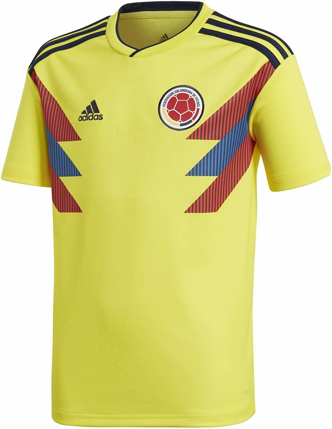adidas Colombia 2018 Youth Home Jersey - Yellow