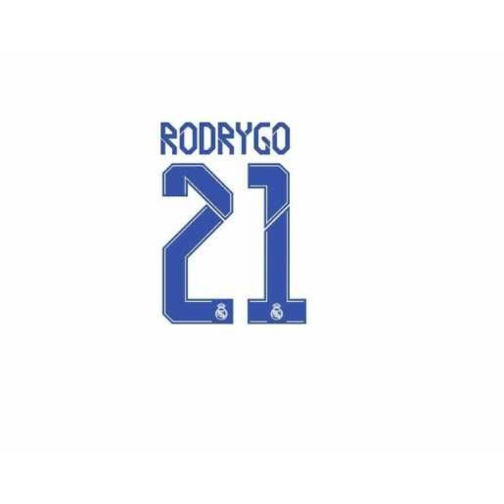 Vini Jr. # 20 Real Madrid 22/23 Home / Away Nameset - Soccerium