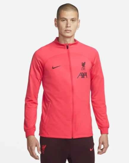 Nike 2022-2023 Liverpool Strike Track Jacket - Siren Red - Soccerium