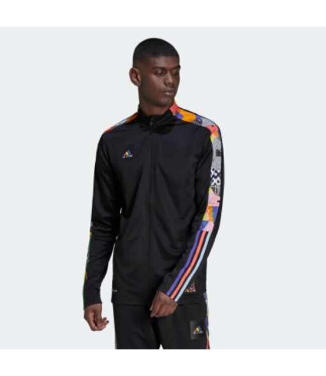 adidas adidas Mens Tiro Pride  Track Jacket - Black