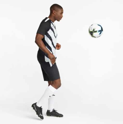 Puma DryCell teamLiga Graphic Training Jersey - Black /White