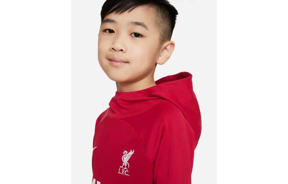 Nike 2022-23 Liverpool Youth LK DF Academy Pro Hoodie - Gym Red