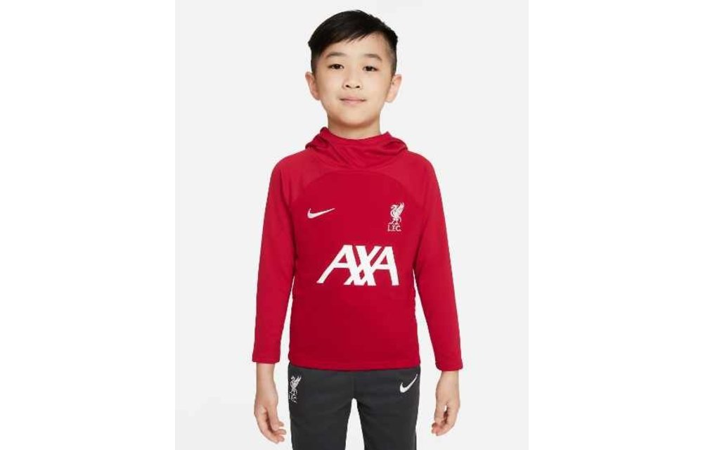 Nike 2022-23 Liverpool Youth LK DF Academy Pro Hoodie - Gym Red