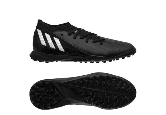 adidas Jr Predator Edge .3  TF Turf   Black / White
