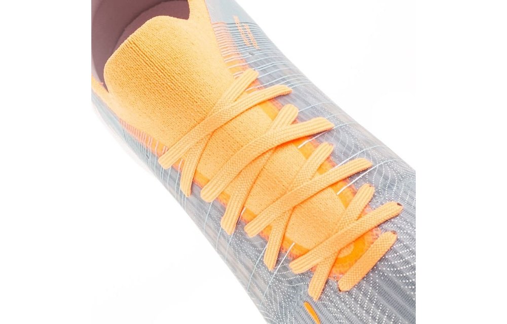 Puma Ultra 3.4 TT Turf Shoes - Diamond Silver / Neon Citrus