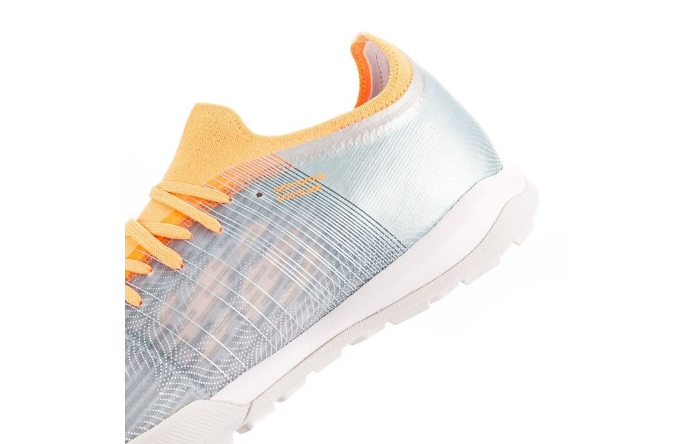 Puma Ultra 3.4 TT Turf Shoes - Diamond Silver / Neon Citrus