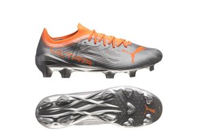Puma Ultra 1.4 Elite FG/AG Shoes- Diamond Silver / Neon Citrus