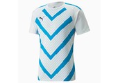 Puma DryCell teamLiga Graphic Training Jersey - White /Ocean Dive
