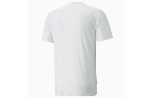 Puma DryCell teamLiga Graphic Training Jersey - White /Ocean Dive