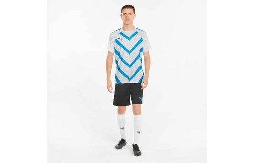 Puma DryCell teamLiga Graphic Training Jersey - White /Ocean Dive