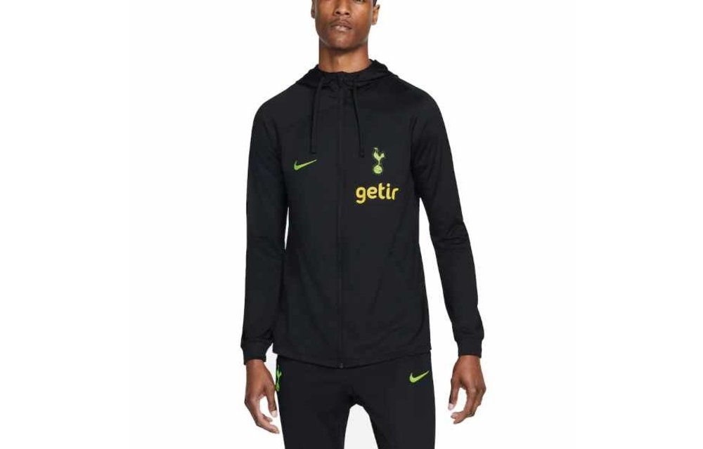 2022-2023 Tottenham Hotspur Travel Hoodie (Black) [DM2921-010] -  Uksoccershop