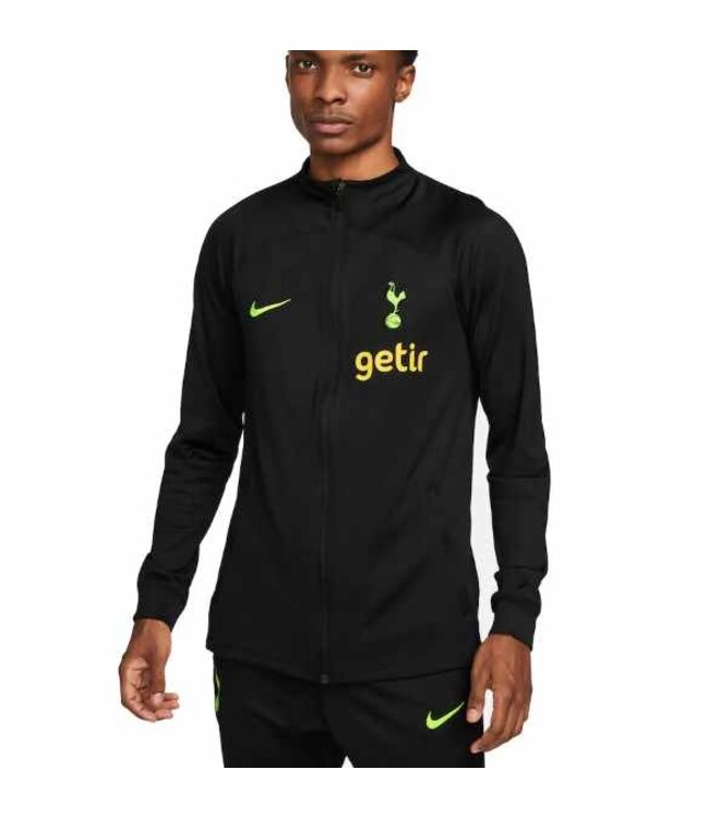 Nike Nike 2022-23 Tottenham Strike DF Anthem Track Jacket - Black/Volt