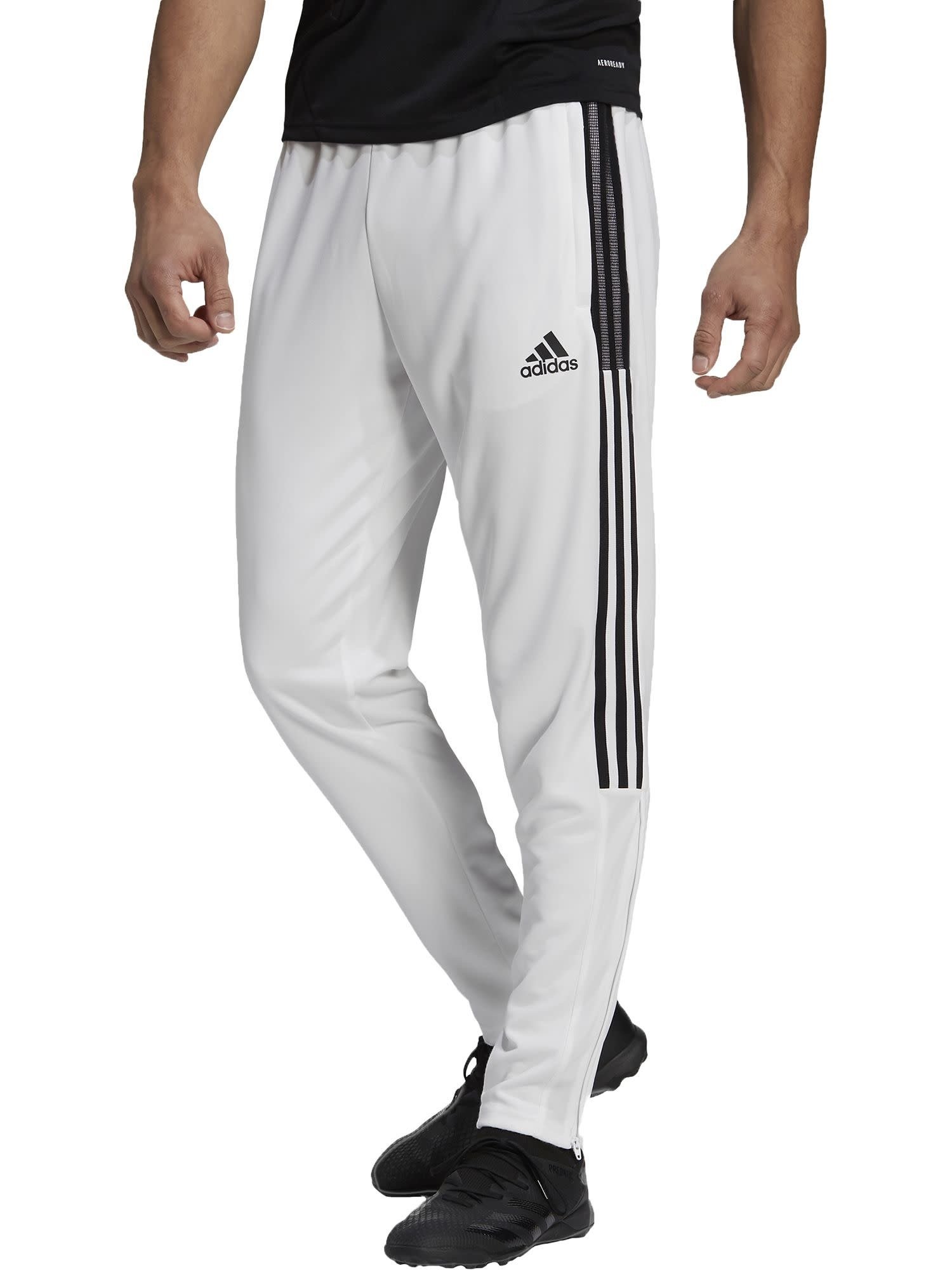 adidas adidas Tiro 21 Performance Training Pants - White - Soccerium