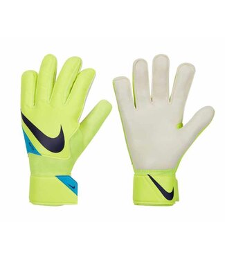 Nike Nike Match Goalkeeper Gloves - Volt/Blackened Blue