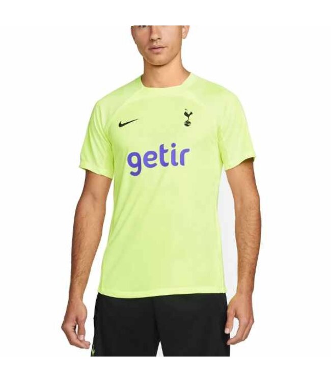 Nike Nike 2022-23 Tottenham Hotspur Strike DriFit Jersey - Volt/Black