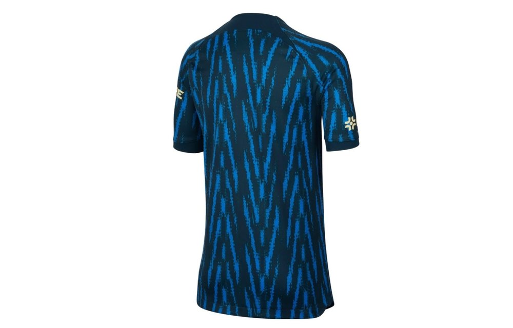 Nike 2022-23 Club America Youth Away Jersey - Navy