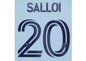 Salloi # 20 Sporting Kansas City 2021 Home  Adult Nameset