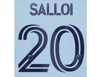 Salloi # 20 Sporting Kansas City 2021 Home  Adult Nameset