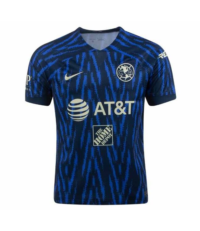 Nike Nike 2022-23 Club America Away Jersey - Armory Navy/ Lemon