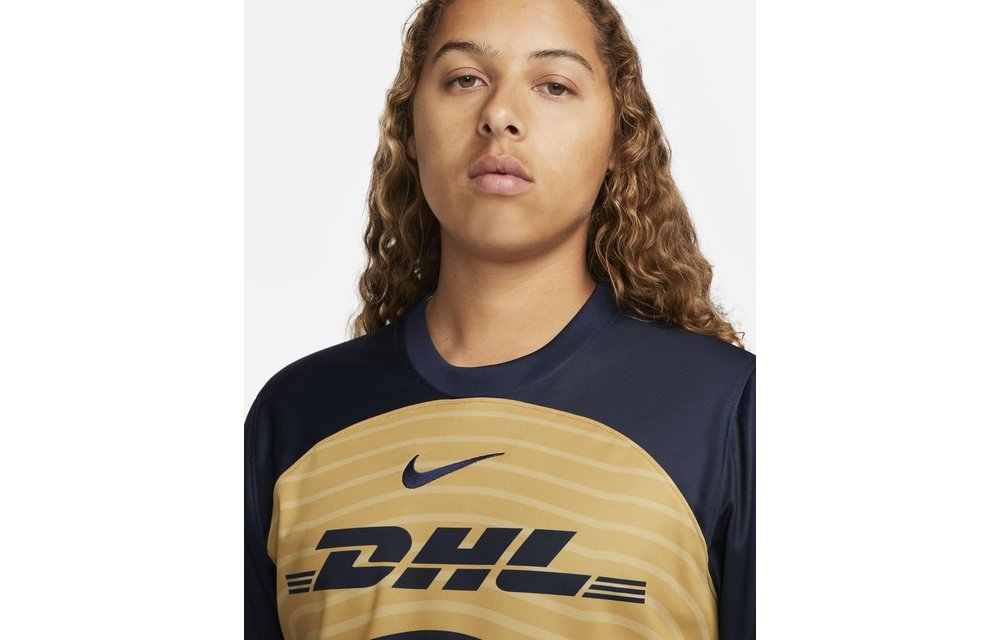 Nike Pumas UNAM 2022 - 23 Away Jersey - Truly Gold/Obsidian