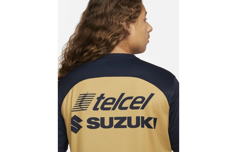 Nike Pumas UNAM 2022 - 23 Away Jersey - Truly Gold/Obsidian