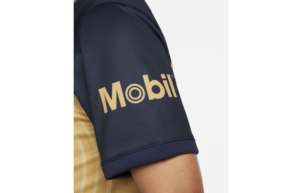 Nike Pumas UNAM 2022 - 23 Away Jersey - Truly Gold/Obsidian