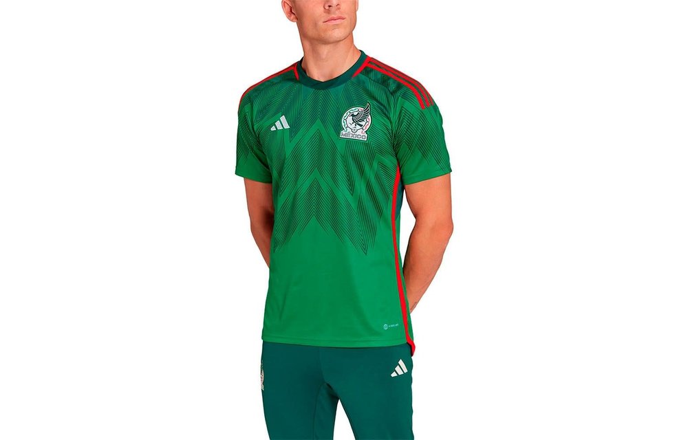 adidas Mexico WC 2022 World Cup Jersey - Green -