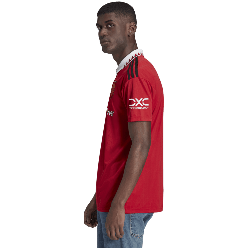 adidas 2022-23 Manchester United Home Jersey - Red / White