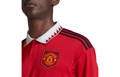 adidas 2022-23 Manchester United Home Jersey - Red / White