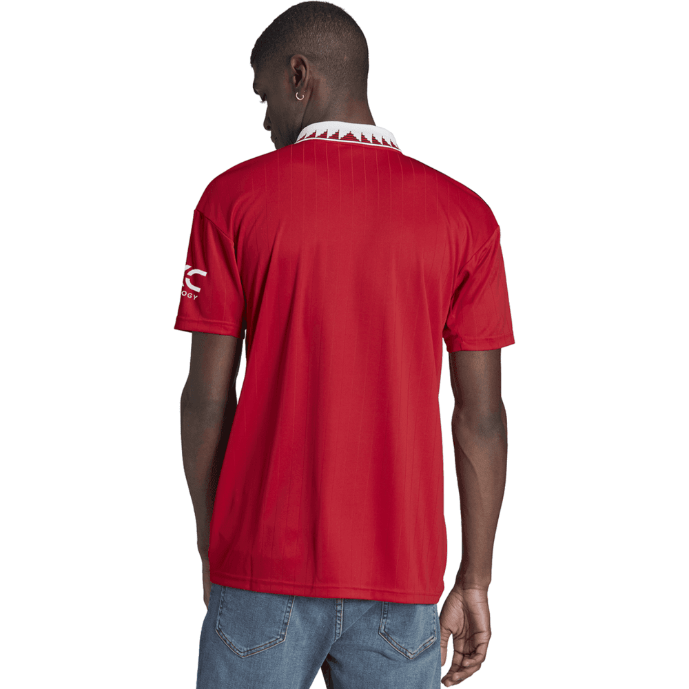 adidas 2022-23 Manchester United Home Jersey - Red / White