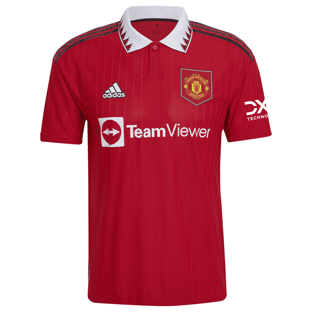 adidas 2022-23 Manchester United Home Jersey - Red / White