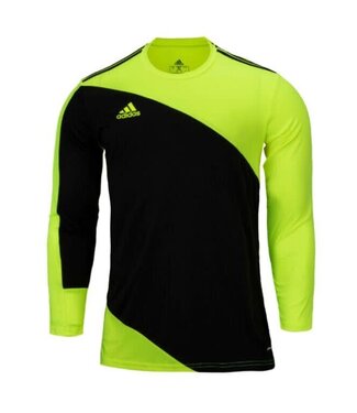 adidas adidas Youth Squadra 21 Long Sleeve Goalkeeper Jersey - Volt/Black