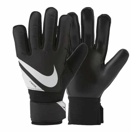 intermitente picar haz Nike Jr Match Goalkeeper Gloves - Black / White - Soccerium