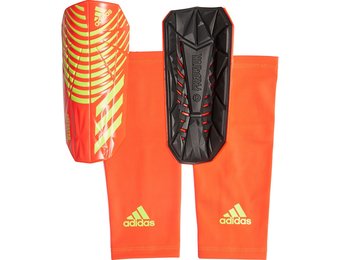 adidas Predator  22 League Shin Guards - Solar Red
