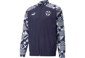 Puma CF Monterrey 2022 - 23 Pre-Match Jacket - Peacoat/White