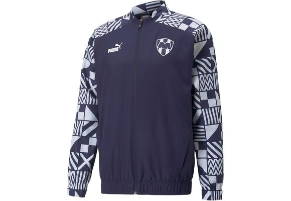 Puma CF Monterrey 2022 - 23 Pre-Match Jacket - Peacoat/White