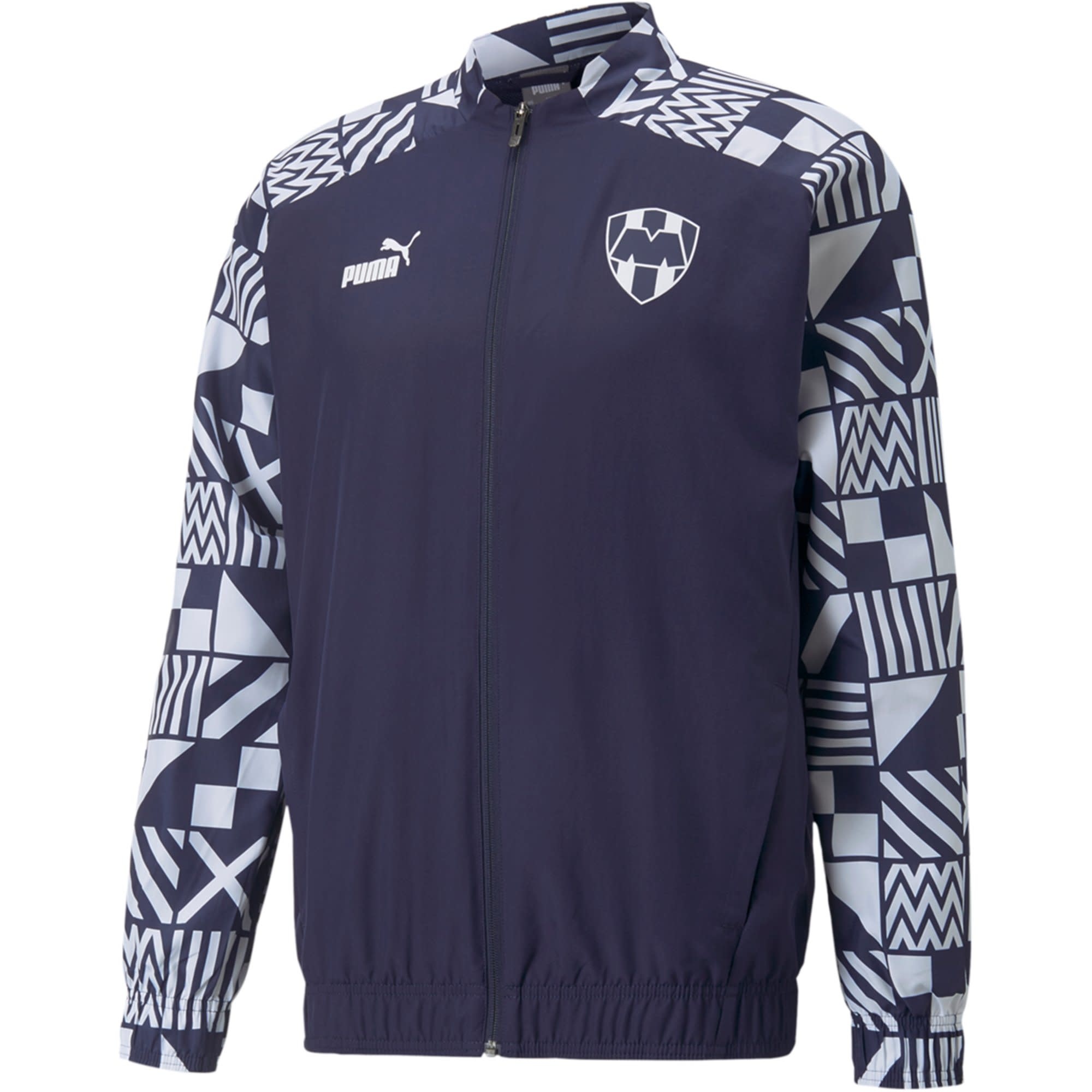 Puma CF Monterrey 2022 - 23 Pre-Match Jacket - Peacoat/White