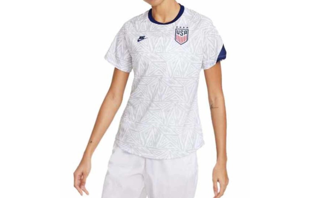 Nike 2021 - 22 USA Womens Pre-Match Jersey - White/Navy