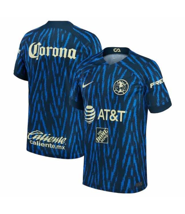 Nike Nike 2022-23 Club America Away Jersey - Armory Navy/ Lemon
