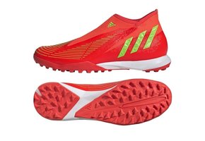 adidas Predator Edge .3 Laceless TF Turf Solar Red