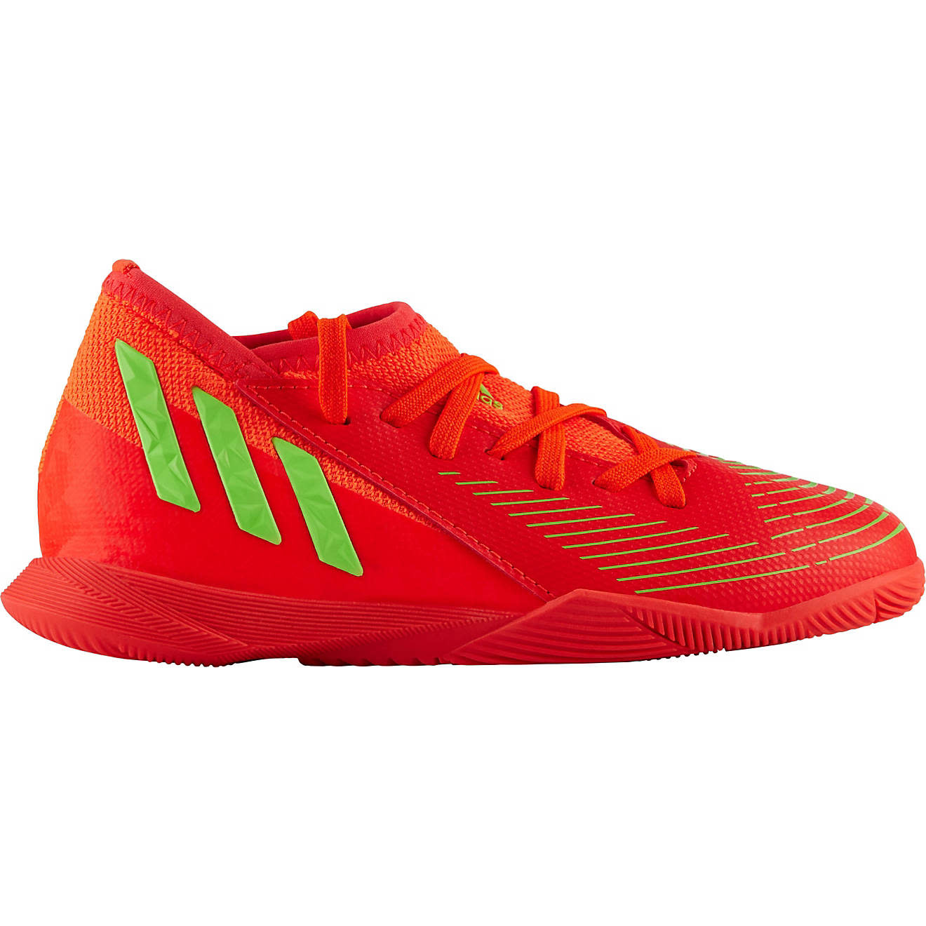 adidas Jr Predator Edge .3 IN Indoor Shoes   - Solar Red