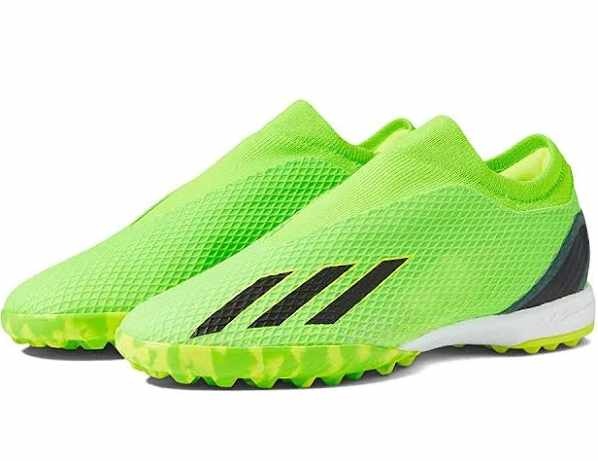 激安/新作 .3 Speedportal X adidas Laceless Green Solar Turf- TF LL シューズ