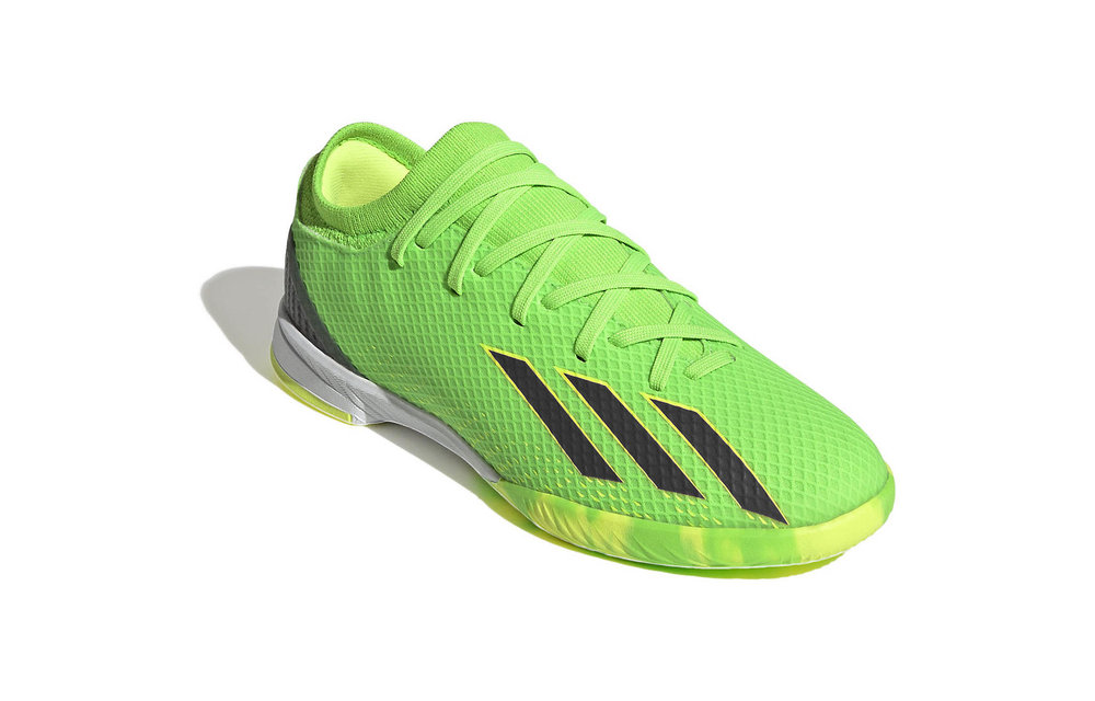 adidas Jr X Speedportal .3 IN Indoor - Solar Green - Soccerium