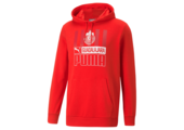 Puma Chivas 2022 - 23 Core Hoodie - Red/White
