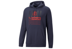 Puma Chivas 2022 - 23 Core Hoodie - Peacoat/Red