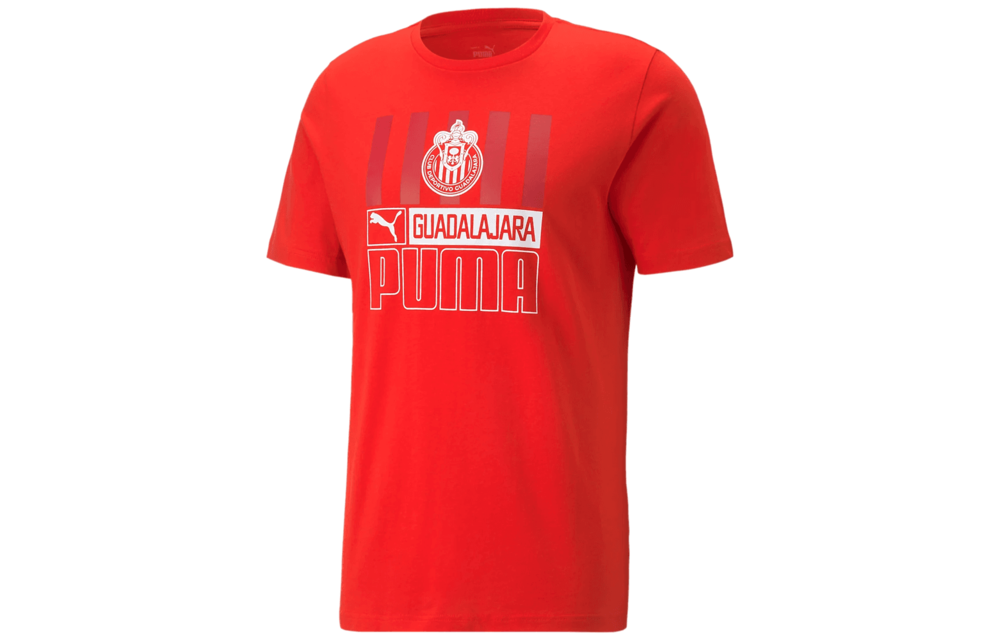 Puma Chivas Core Shirt- Red/White - Soccerium
