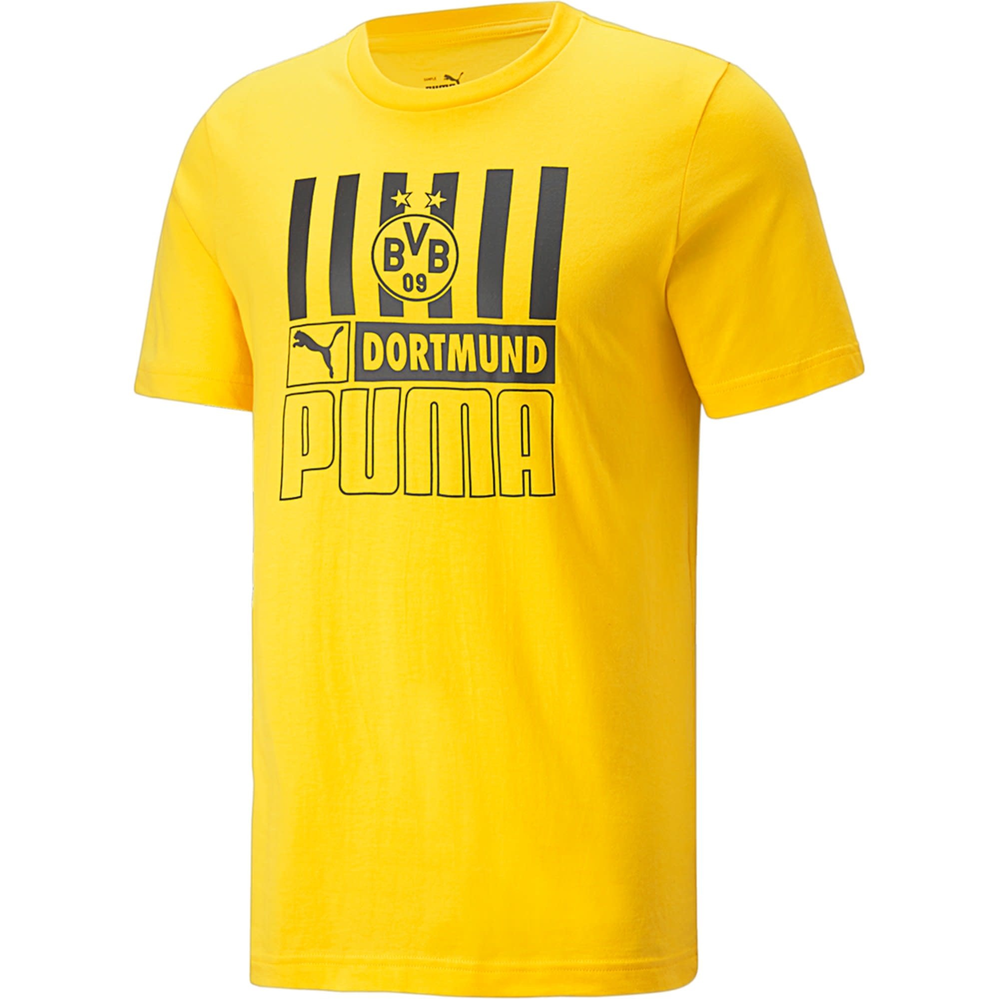 Puma BVB Borussia Dortmund 2022 -23 Core Soccer Shirt- Yellow/Black