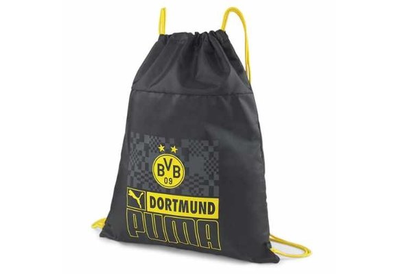 Puma BVB Borussia Dortmund  ftblCore 22/23 Gym Sack - Black/Yellow