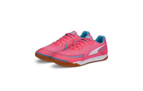 Puma Pressing III Indoor / Futsal Shoes -Sunset/White/Blue