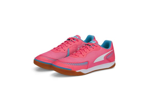 Puma Pressing III Indoor / Futsal Shoes -Sunset/White/Blue